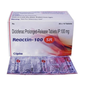 디클로페낙 Reactin 100mg (가정상비약)